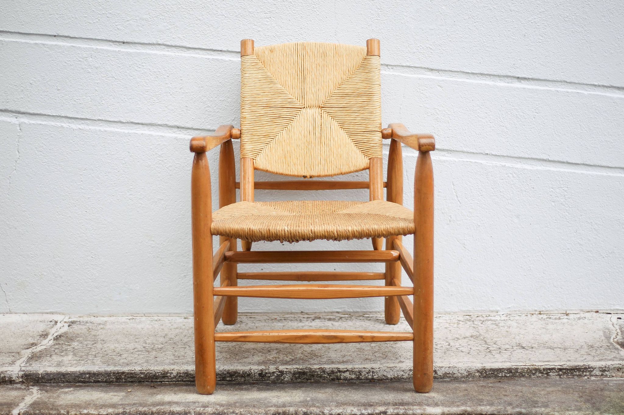 Charlotte Perriand armchair model 21 Chamrousse, French designer armchair