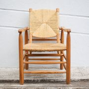 Charlotte Perriand armchair model 21 Chamrousse, French designer armchair