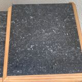 Parisian art deco buffet walnut brut massive 1920