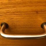 Vintage blond wood chest of drawers, circa 60s