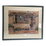 Watercolor by paul decrind