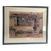 Aquarelle de paul decrind