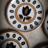 Set 6 Kimono plates