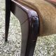 Table ronde à manger extensible Baumann et 4 chaises gondole