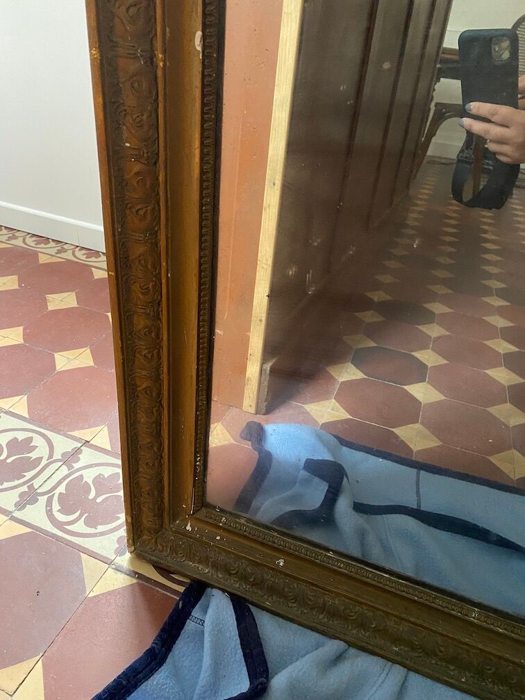Old mirror 181x110cm