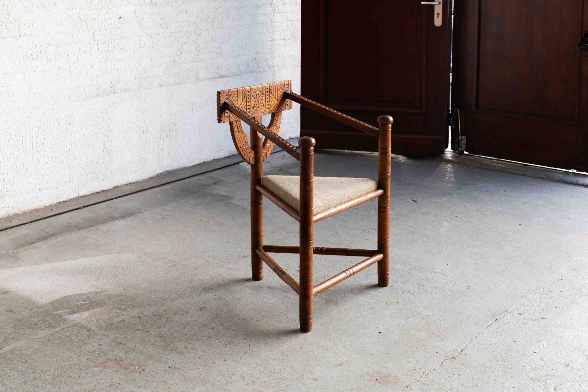 Chaise moine, Suède, années 1930