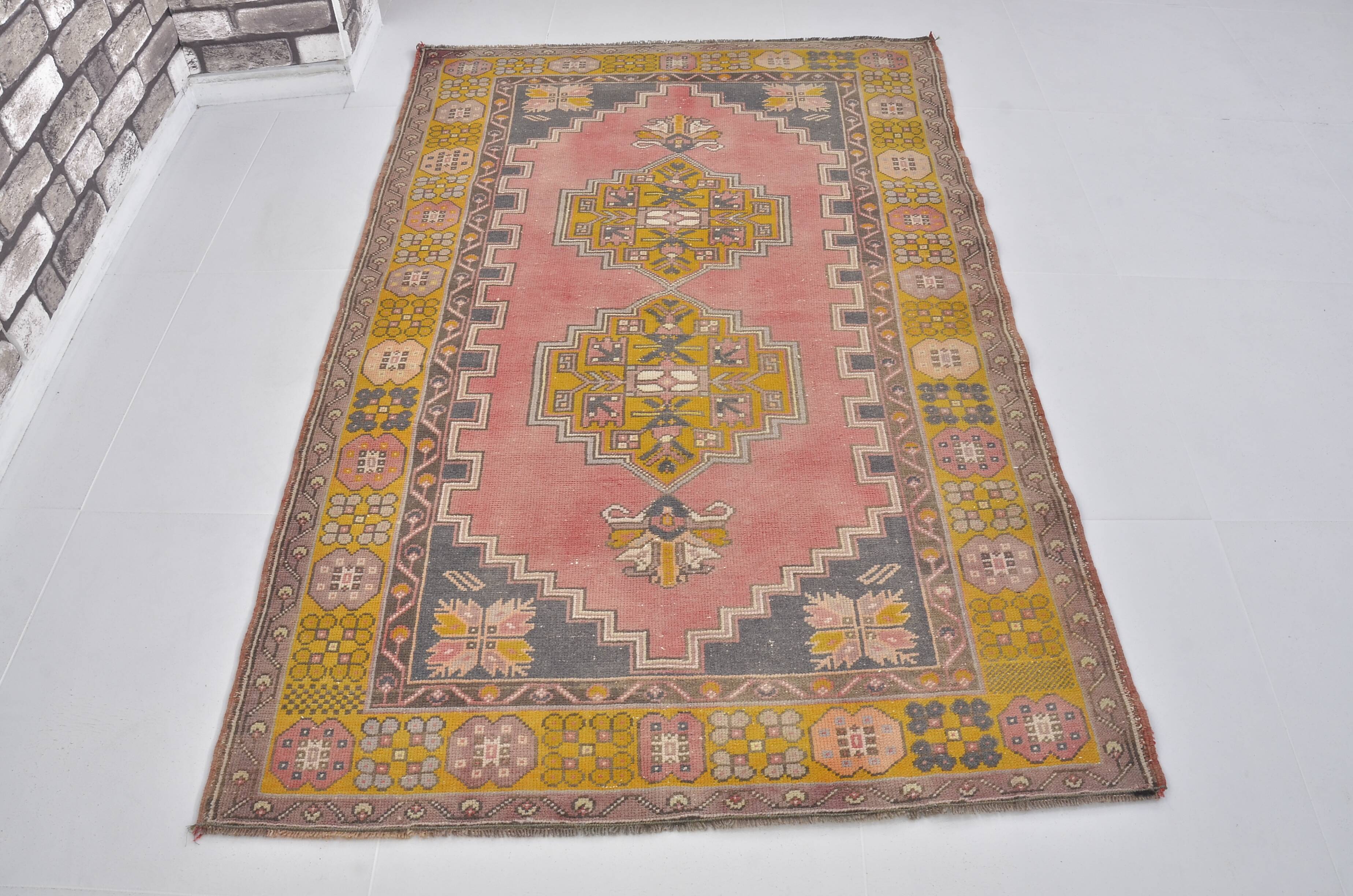 Vintage Turkish Living Room Rug sku 2491