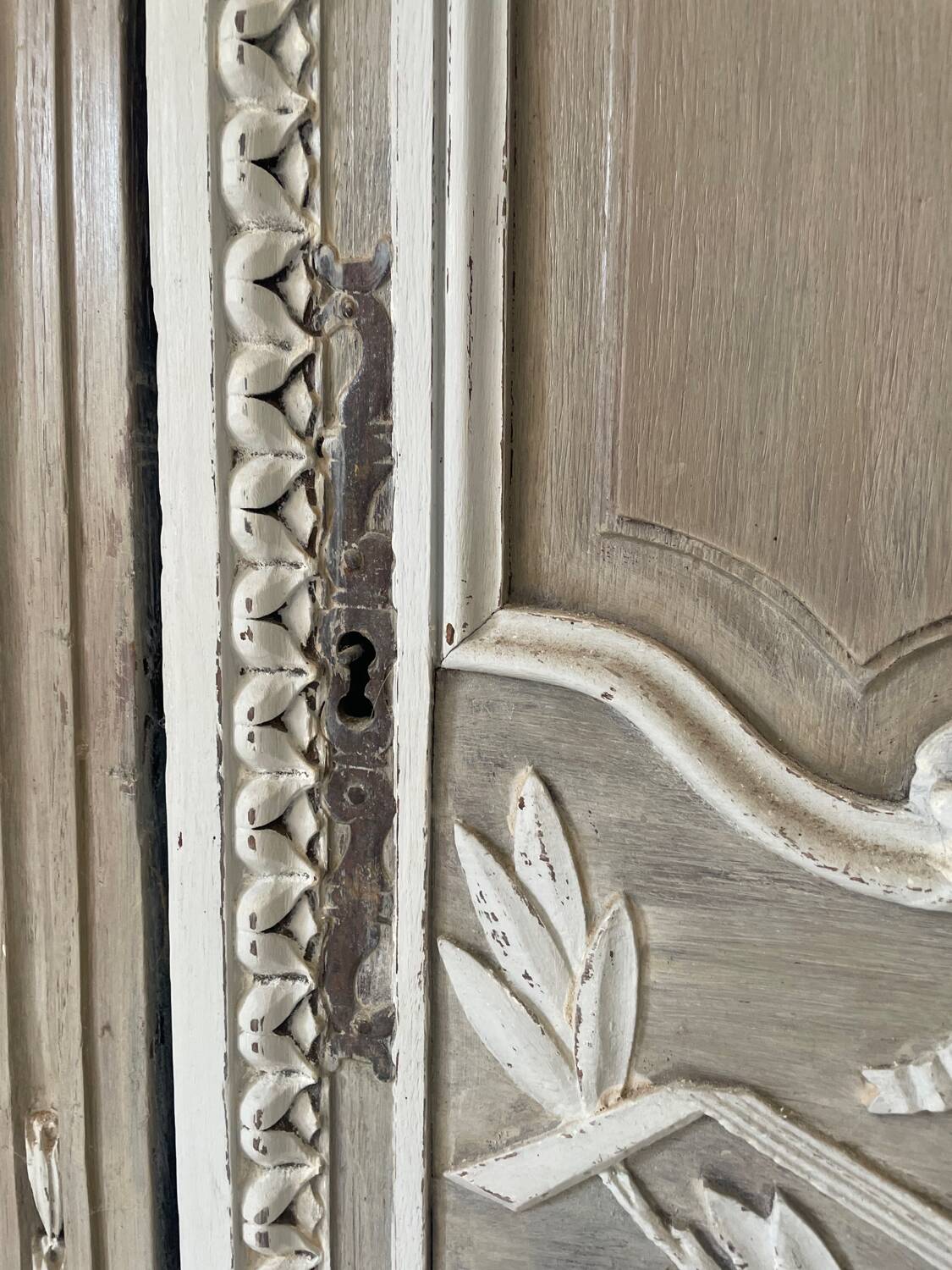 Pair of patinated doors