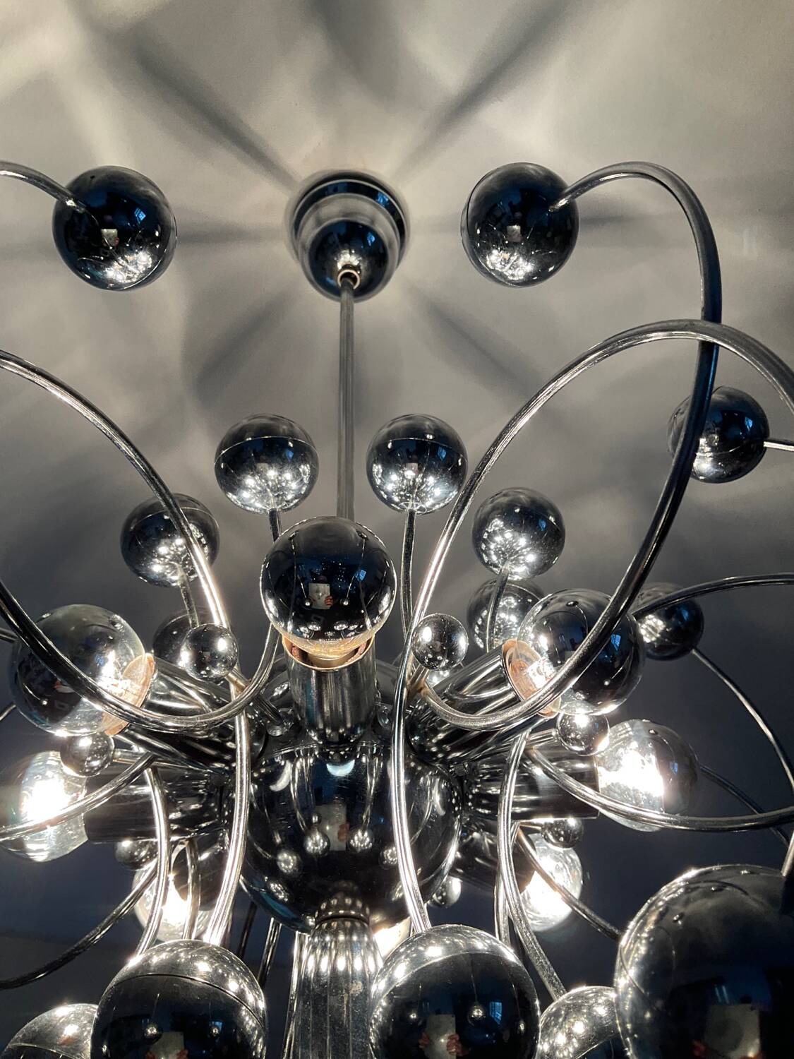 Vintage Sputnik chandelier from the 60s-70s