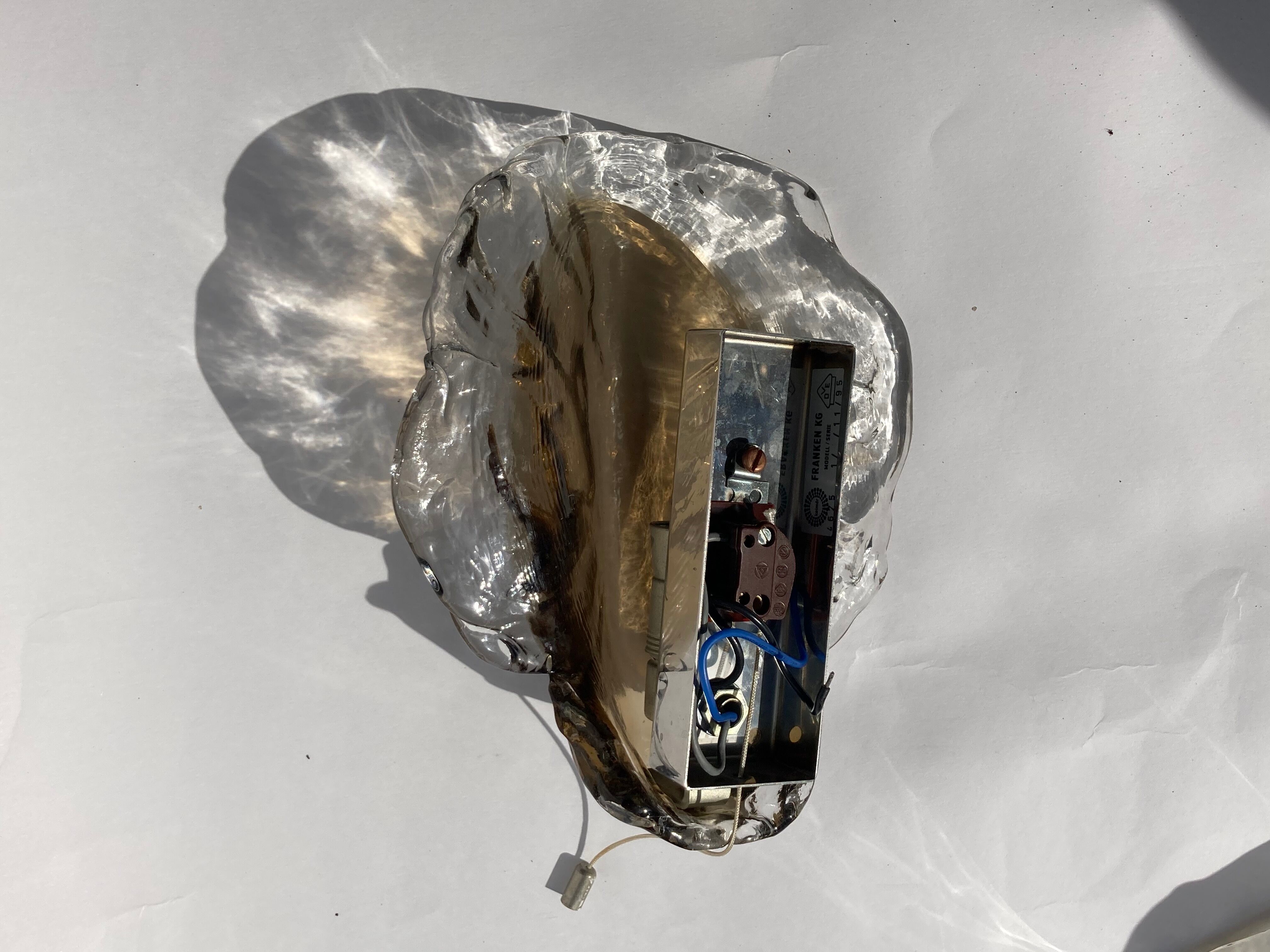 Kalmar Murano set, ceiling light and sconces