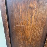 Large vintage wooden bookcase