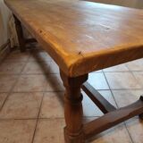 Oak farmhouse table