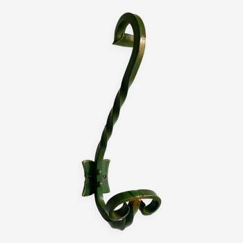 Wrought iron hook from the 1950s