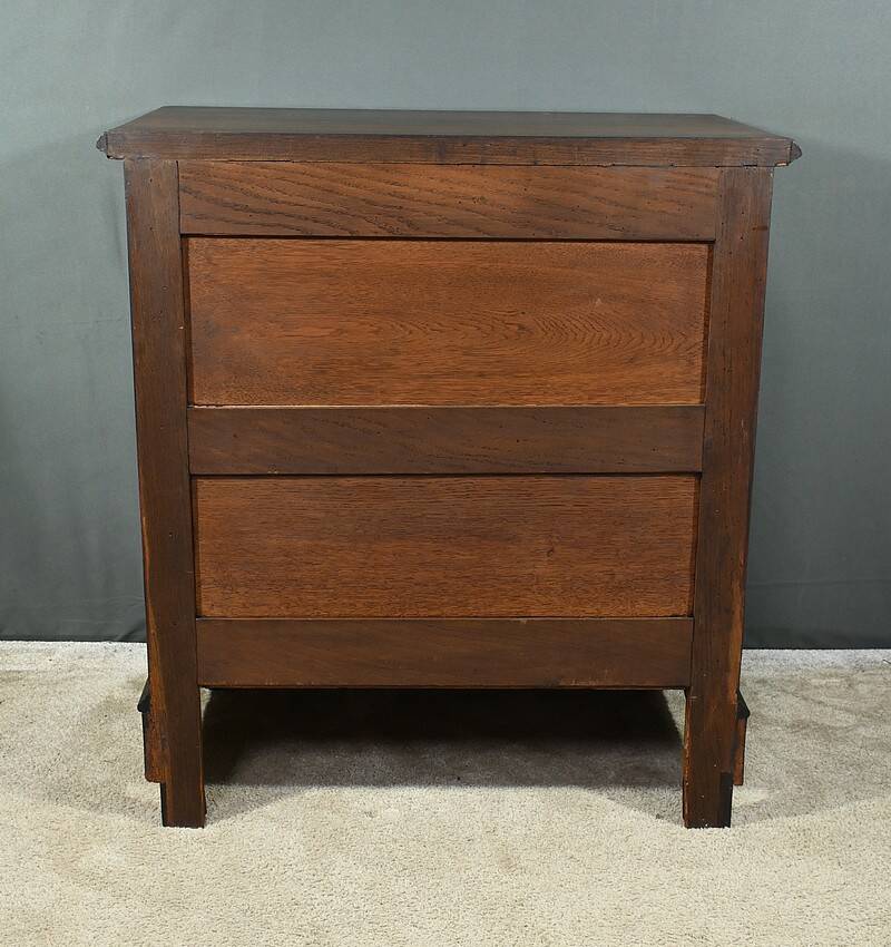 Rosewood veneer chest of drawers, Art Nouveau – 1920