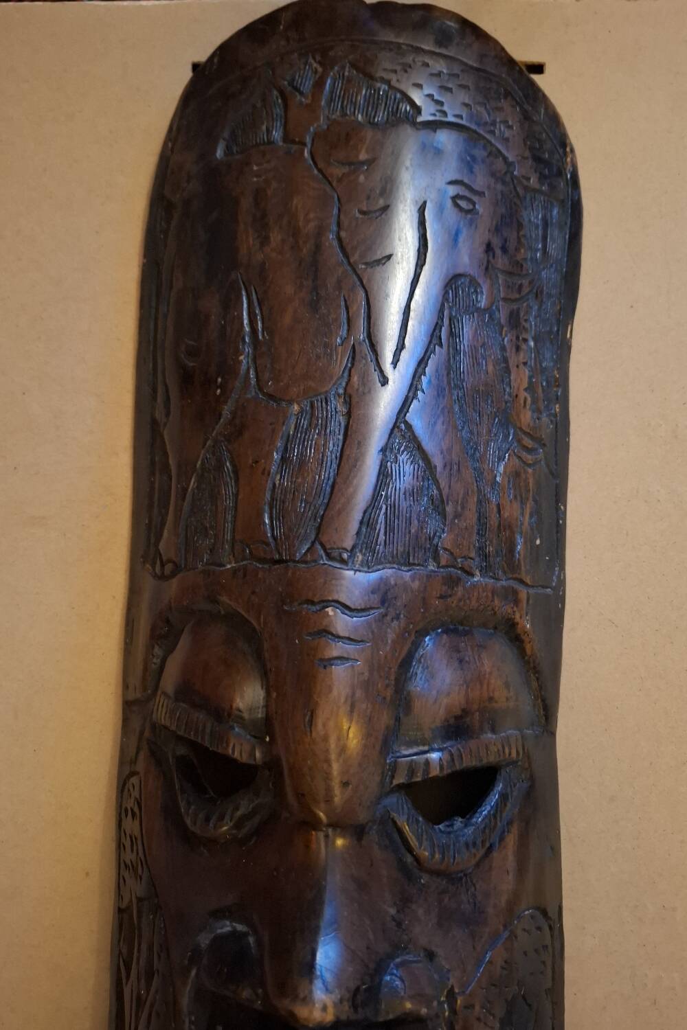 Wenge tribal mask