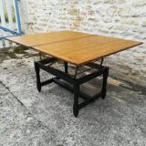 Modular oak coffee table