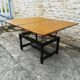 Table basse modulable en chêne