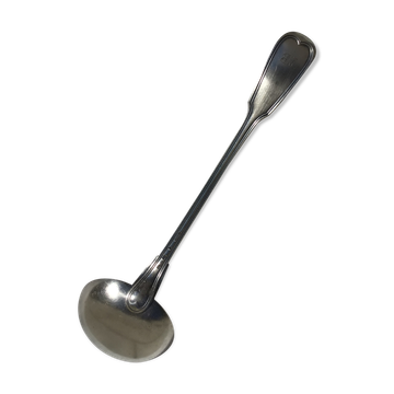 Louche Christofle old silver-plated metal monogram TB