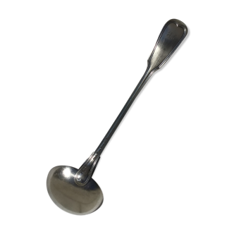 Ladle Christofle monogram TB silver metal old