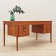 Bureau en teck, design danois, années 1960, designer : Børge Mogensen, fabricant : Sø
