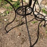 Wrought iron table