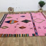 Azilal Berber rug in handmade wool 300 X 200 CM