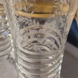 50's engraved glasses