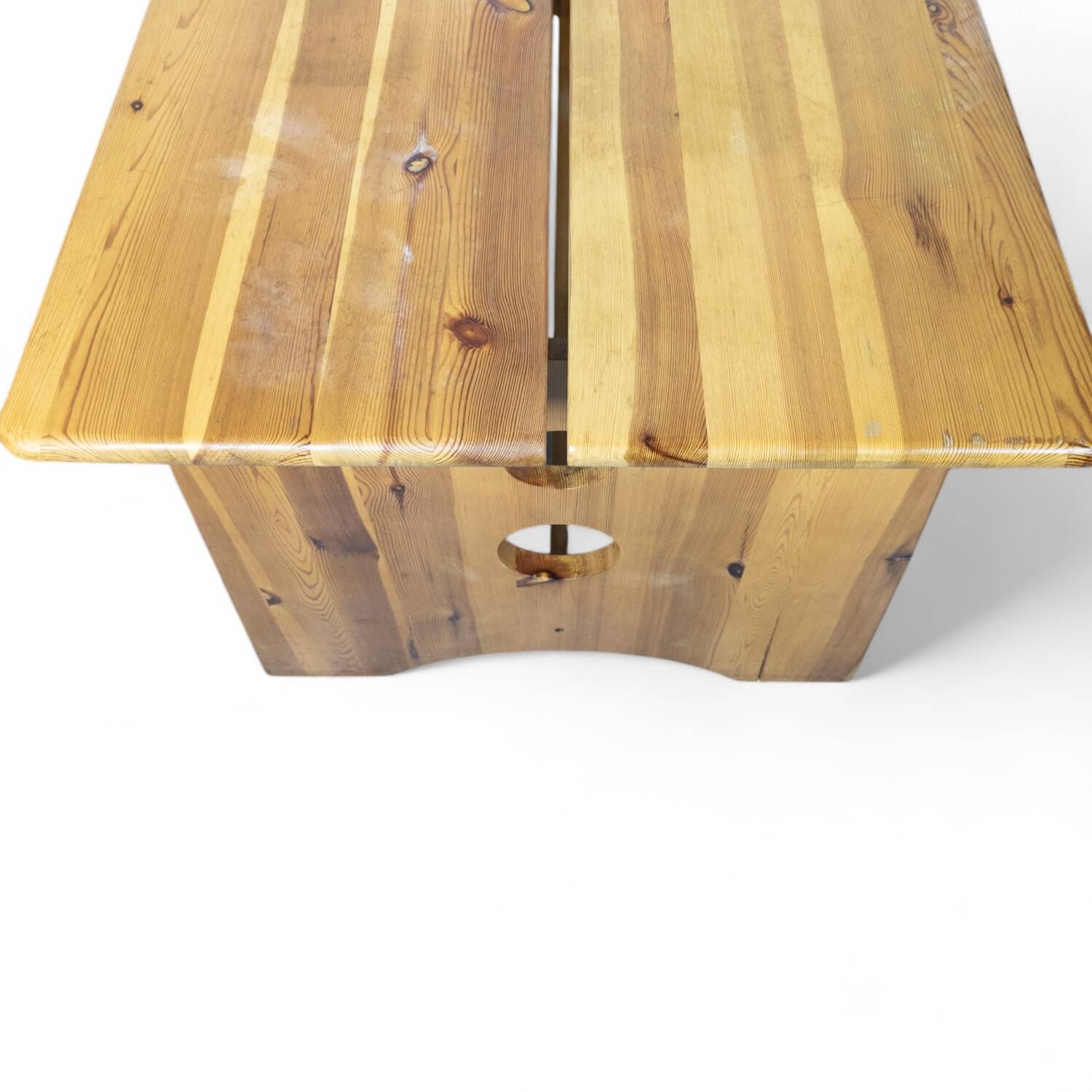 Ensemble de Salle à Manger Sculptural en Pin par Gilbert Marklund pour Furusnickarn Ab, 1970s
