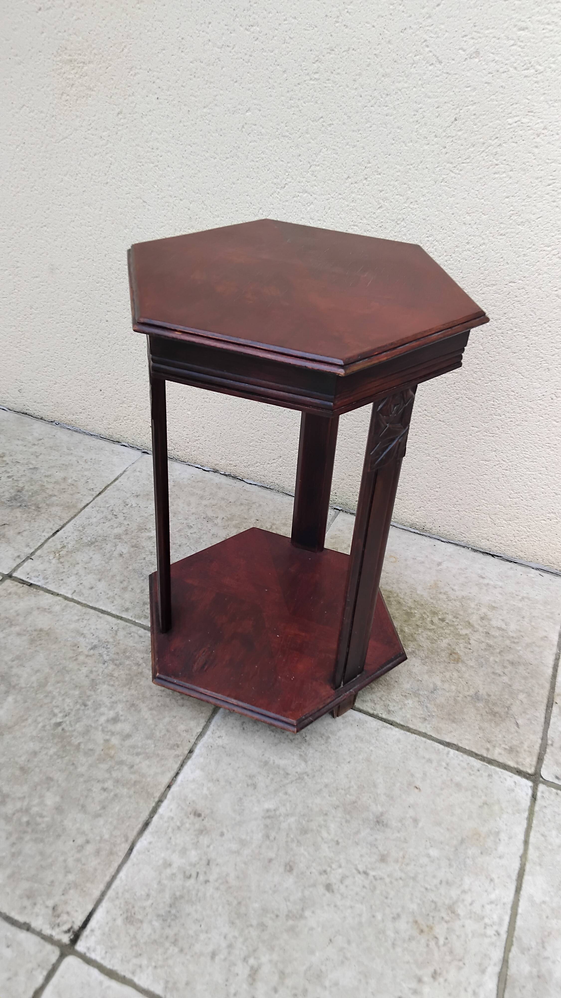 Vintage Art Deco powder room dressing table