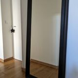 Large wooden mirror