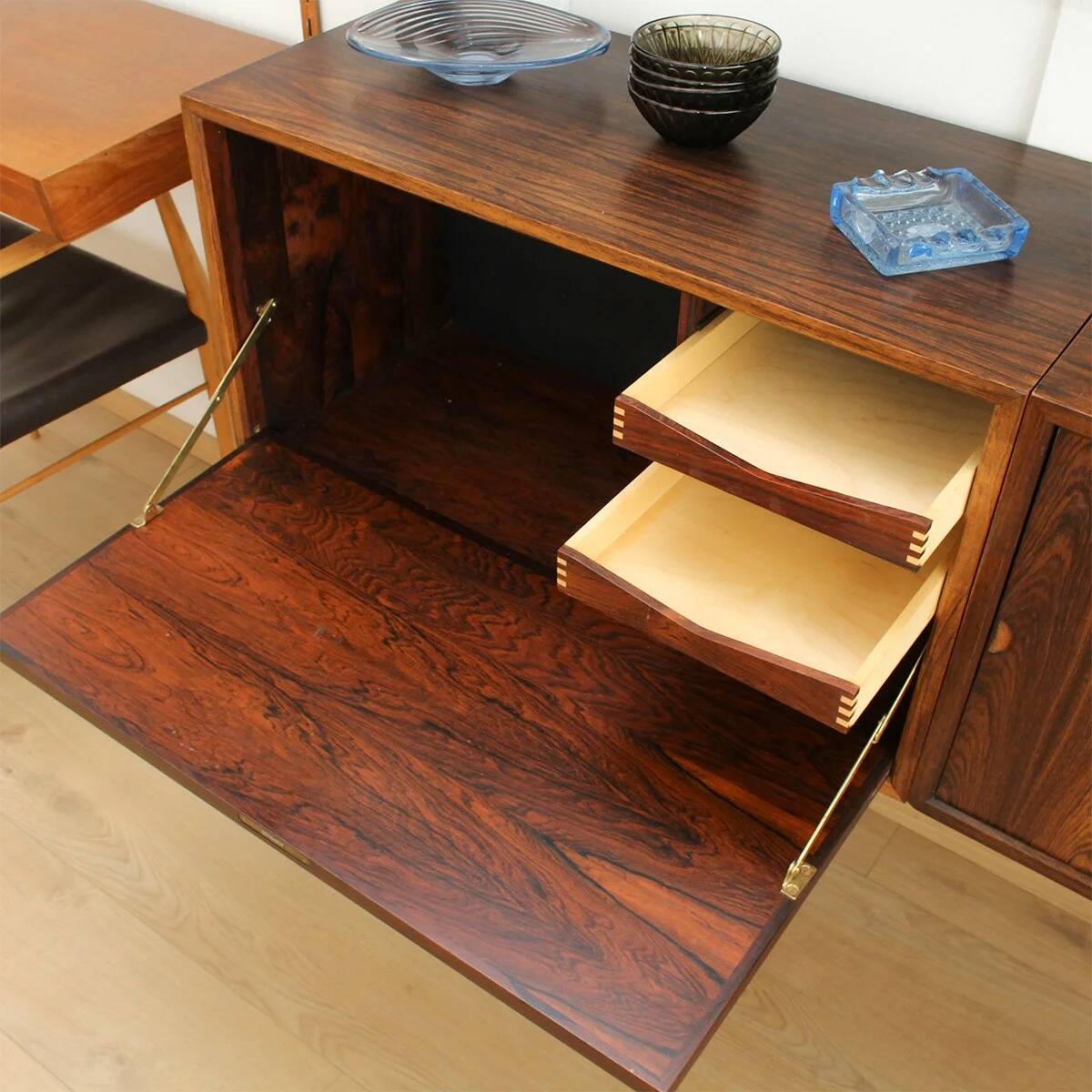 Poul Cadovius shelving system, rosewood