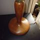 Wooden lamp foot or vintage pose