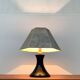 Floor or table lamp in German glass and synthetic cork in M Design style by Ingo Maurer, 1960s.