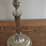 Pair of silver candlesticks