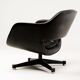 Fauteuil en cuir noir par Olli Mannermaa pour Finnart Ab, Finlande, 1970