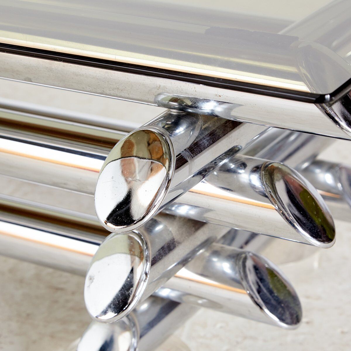 1980s sculpture-like coffee table