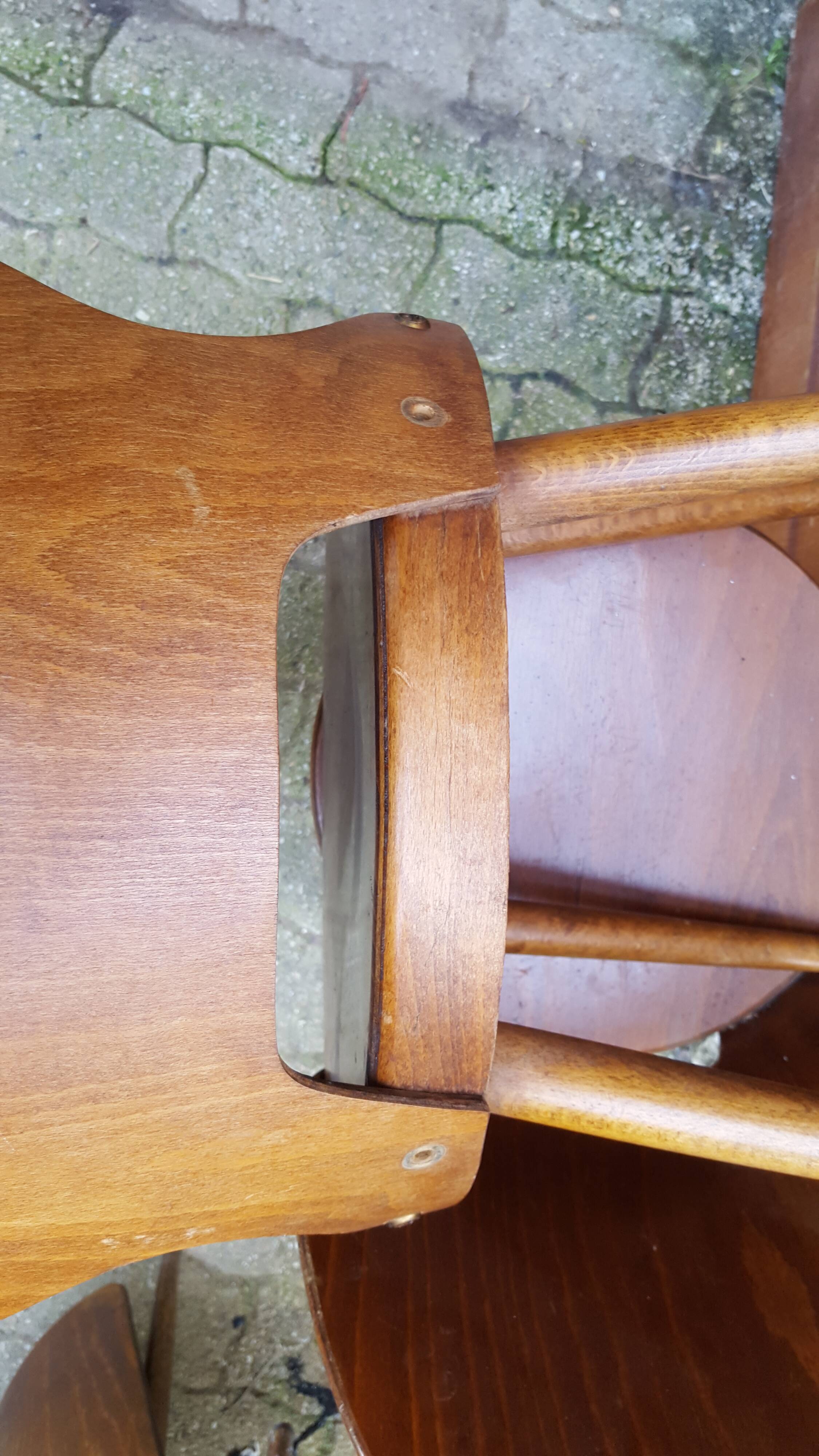 Pair of Baumann 60s style chairs