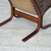 Années 1970, design norvégien par Ingmar Relling, fauteuil, modèle "Siesta".