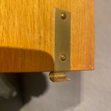 Wooden display shelf