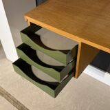 Vintage bookcase | Desk | With lighting | Kai Kristiansen | Wall shelves | Oak