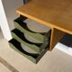 Vintage bookcase | Desk | With lighting | Kai Kristiansen | Wall shelves | Oak