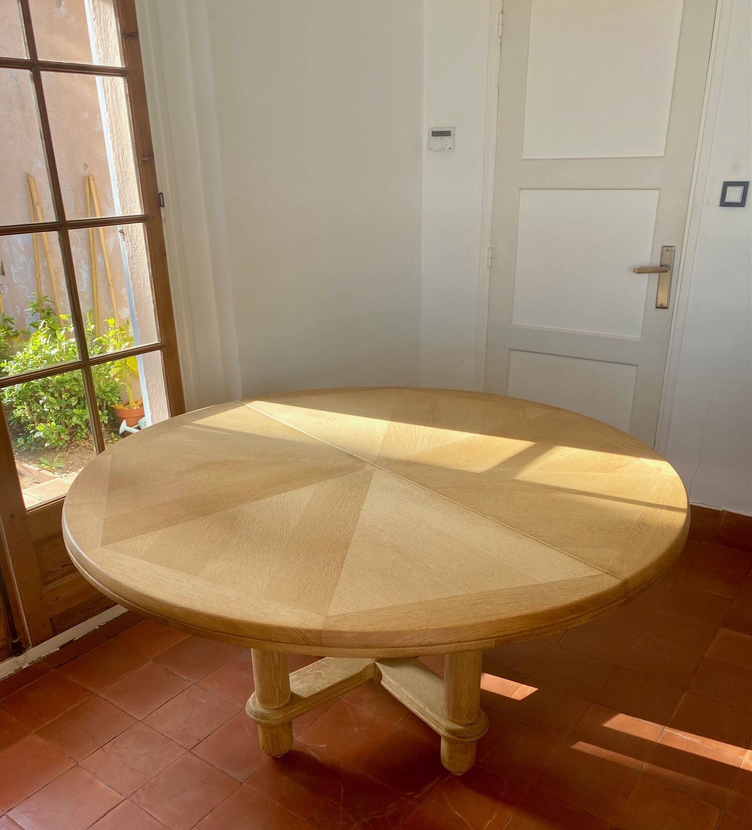 Large "Victorine" Table by Guillerme et Chambron for Your Home