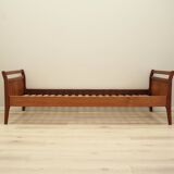 Lit en teck, design danois, années 1970, fabrication : Danemark