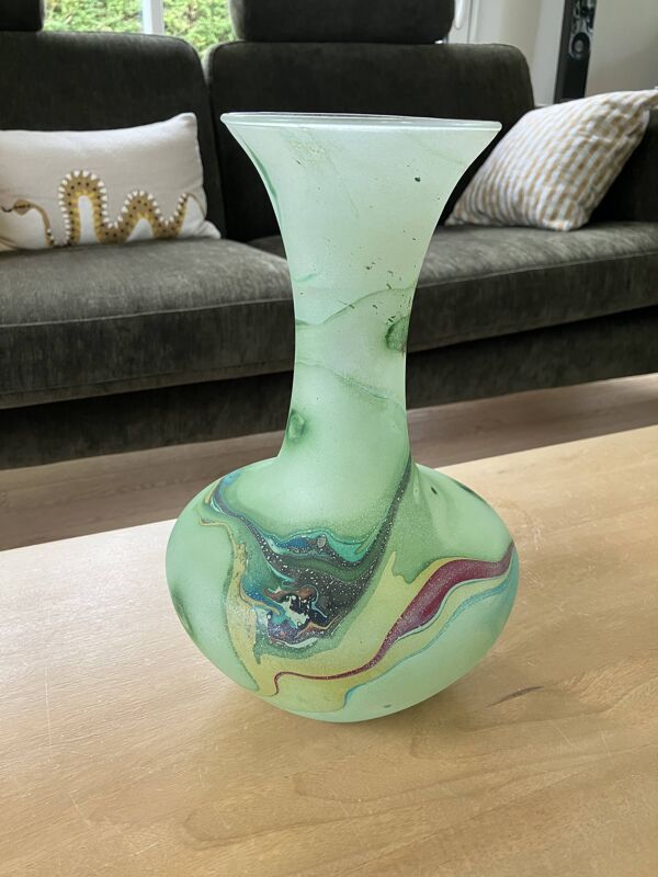 Vase collection ''Les Opalines'' de Jean Noël BOUILLET