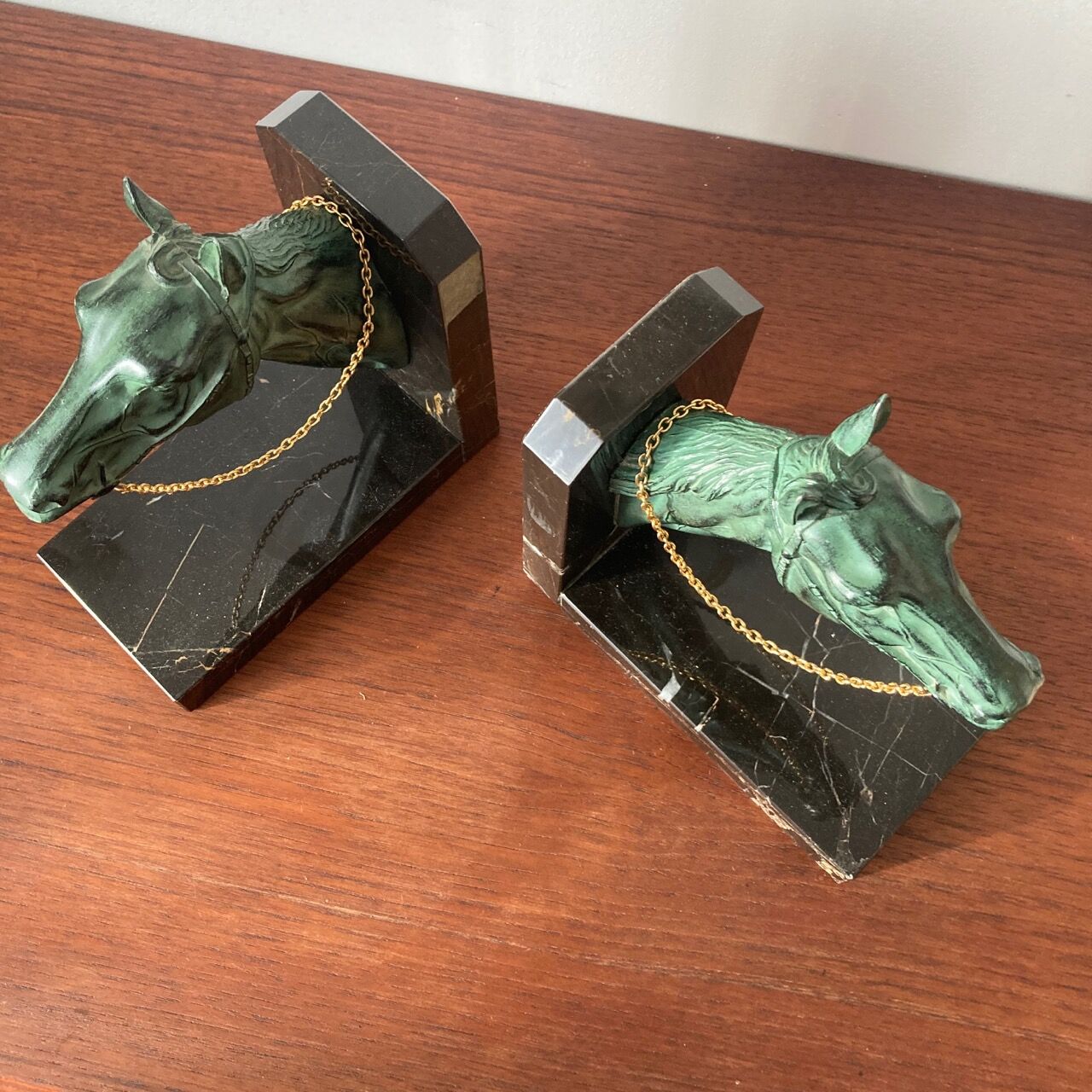 Horses bookends