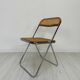 60s Vintage Plia Cane Folding Chair by Giancarlo Piretti - Anonima Castelli