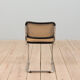 Early production black Cesca chair by Marcel Breuer, Italy 1960s