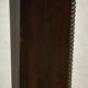 Large Robust Dinig Table with Carved Legs and Glass Top