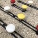 Set of vintage coat racks