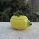 Vintage lemon sugar bowl